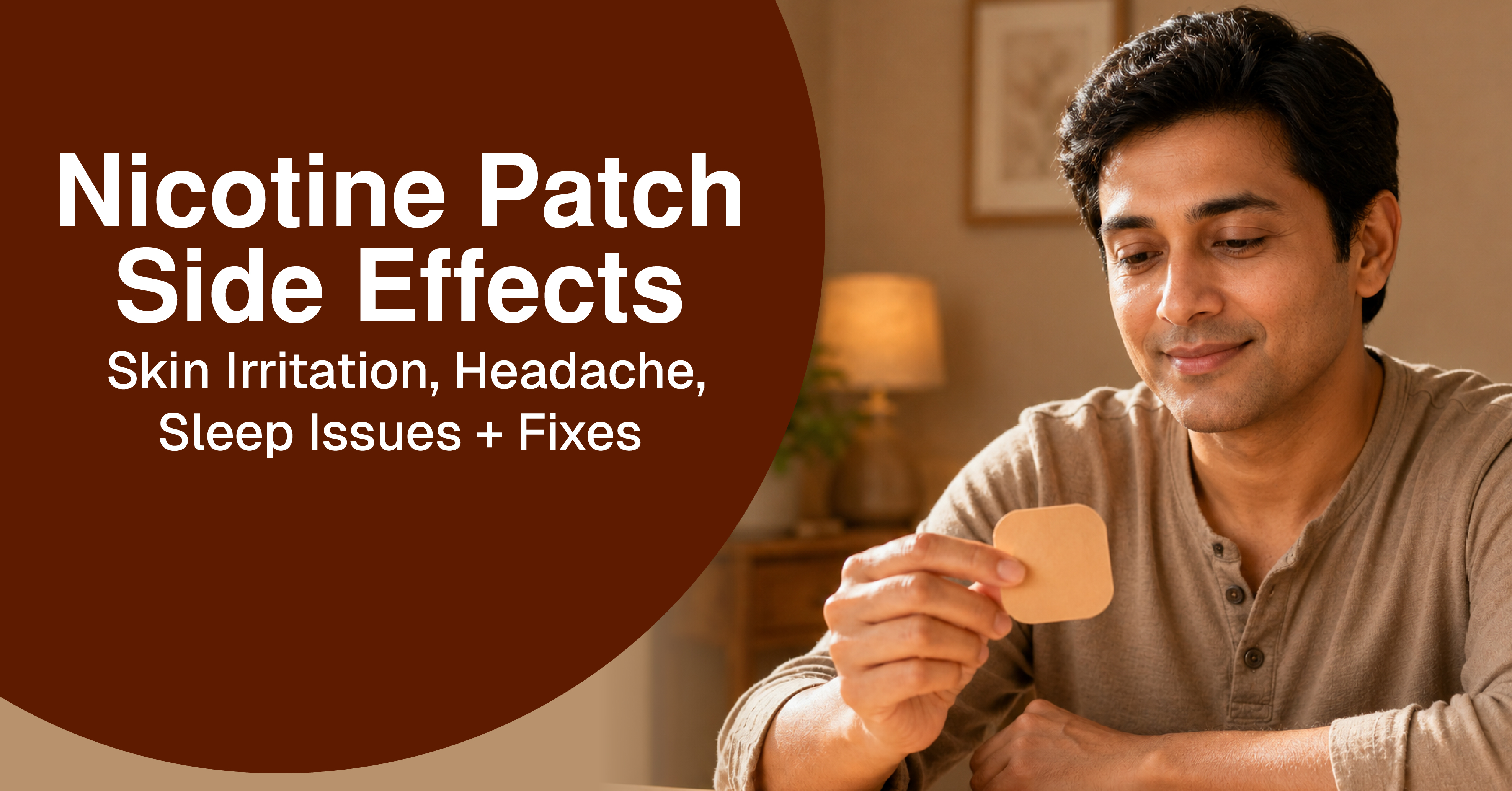Nicotine Patch Side Effects: Skin Irritation, Headache, Sleep Issues + Fixes